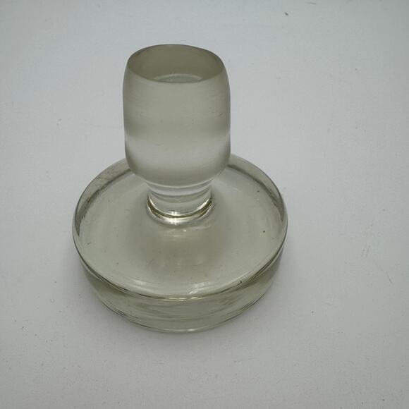 Vintage Wine Decanter Bottle Stopper 3 inch Glass - Picture 3 of 6